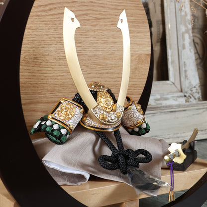 悠斗 yuuto｜26祈兜 三日月(小)飾り