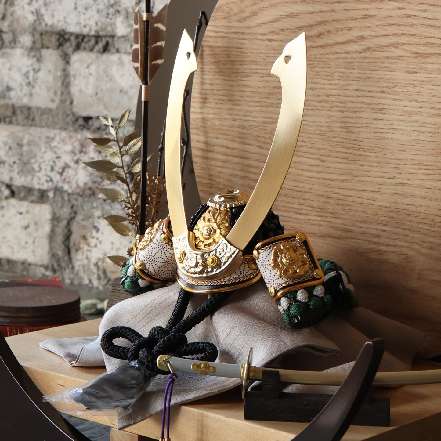 悠斗 yuuto｜26祈兜 三日月(小)飾り