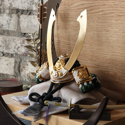 悠斗 yuuto｜26祈兜 三日月(小)飾り