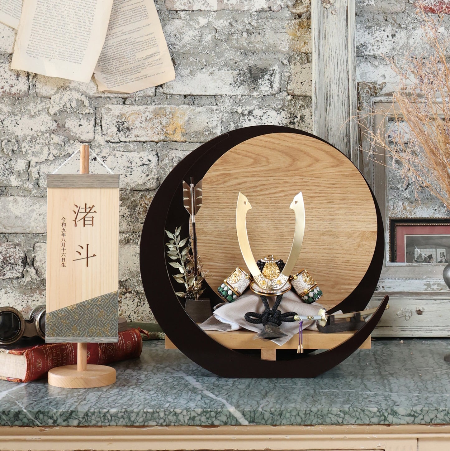 悠斗 yuuto｜26祈兜 三日月(小)飾り