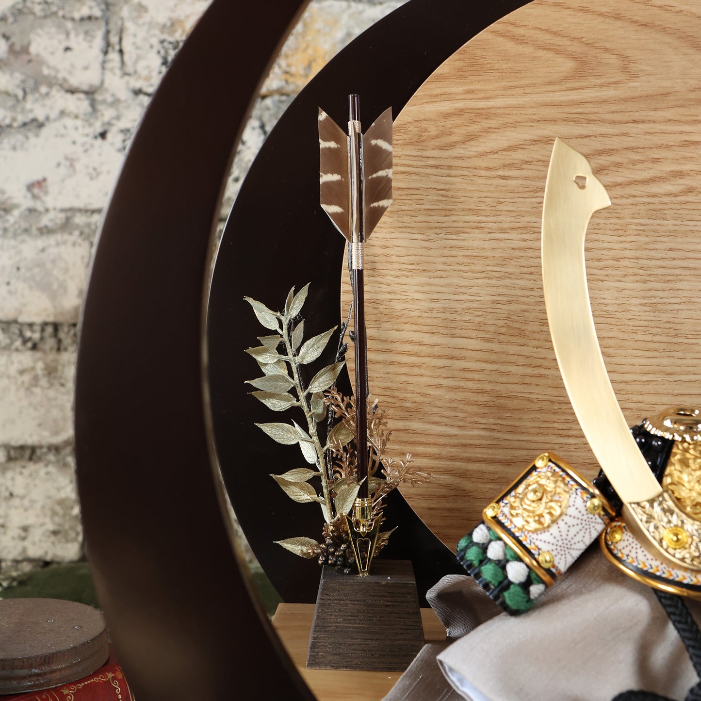 悠斗 yuuto｜26祈兜 三日月(小)飾り