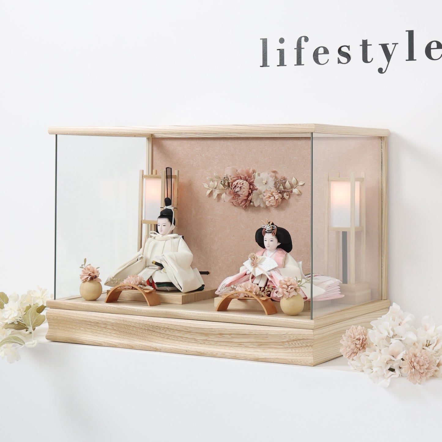 優　yuu｜26雛人形ケース飾り
