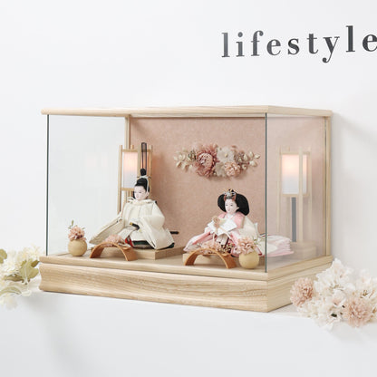 優　yuu｜26雛人形ケース飾り