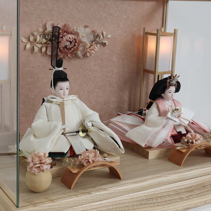 優　yuu｜26雛人形ケース飾り