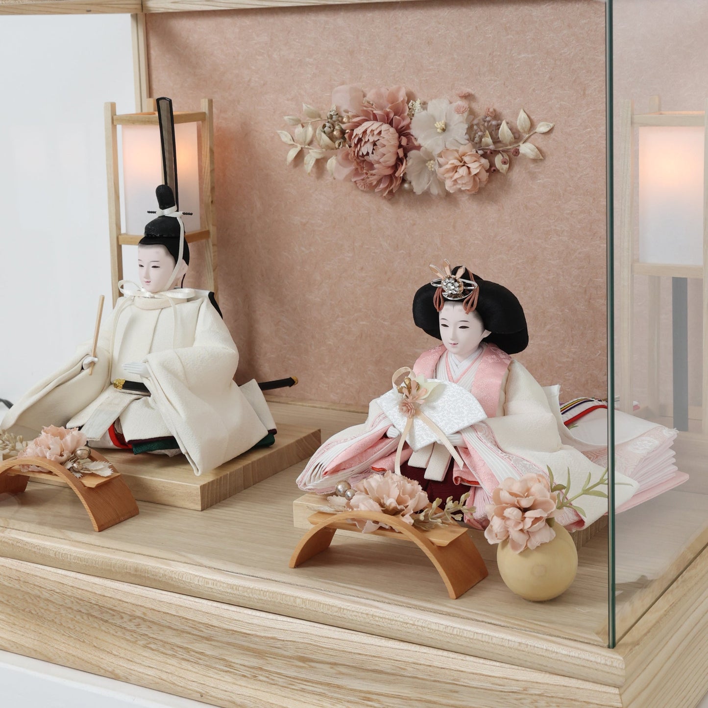 優　yuu｜26雛人形ケース飾り