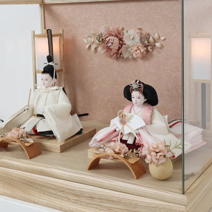 優　yuu｜26雛人形ケース飾り