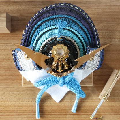 甲冑師「加藤良」作品　悠 yū | 26祈兜 ケース飾り