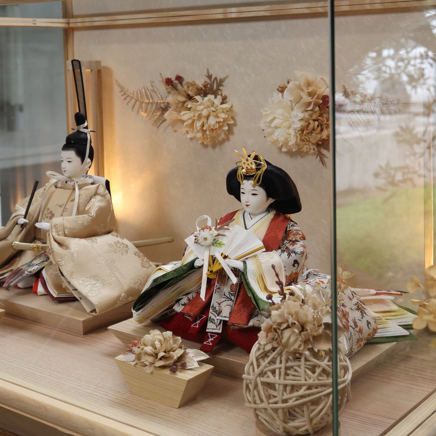 優愛　想　yuua｜26雛人形ケース飾り