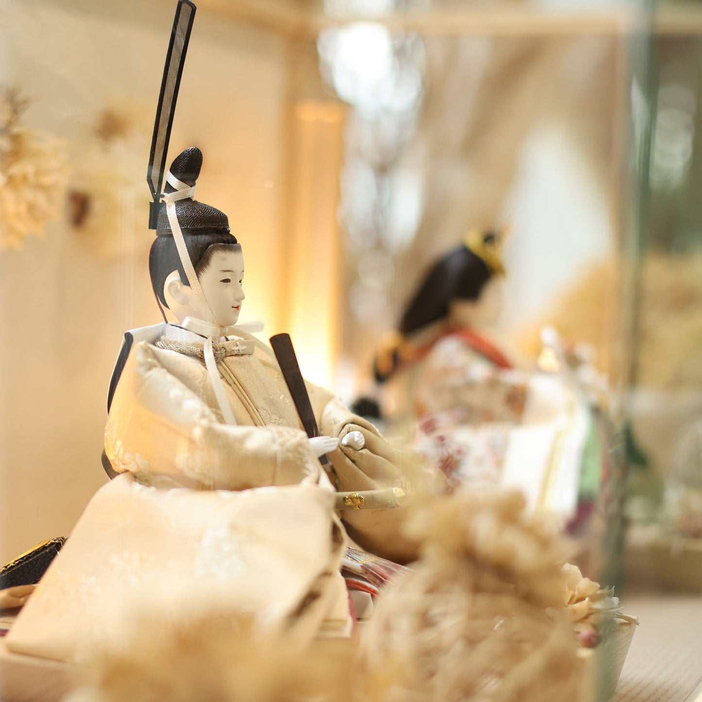 優愛　想　yuua｜26雛人形ケース飾り