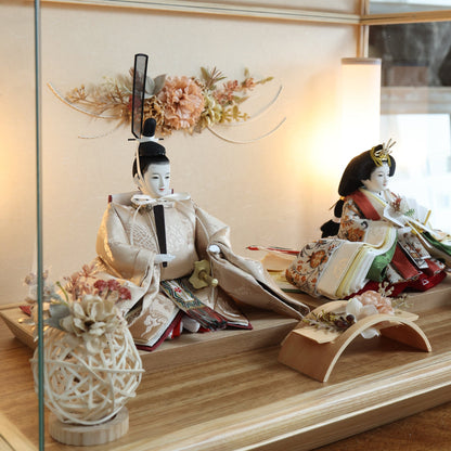 優愛　願　yuua｜26雛人形ケース飾り