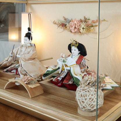 優愛　願　yuua｜26雛人形ケース飾り