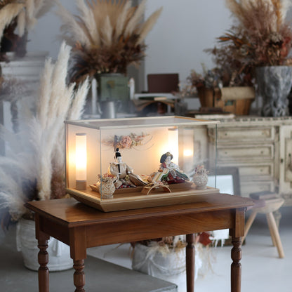 優愛　願　yuua｜26雛人形ケース飾り