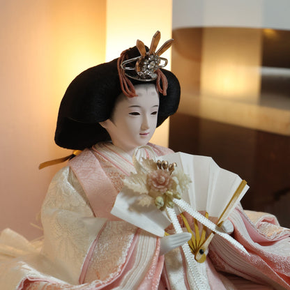 優美　願　yuubi｜26雛人形ケース飾り