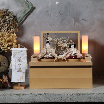 ゆうか（フレーム）　yuuka｜26雛人形収納飾り