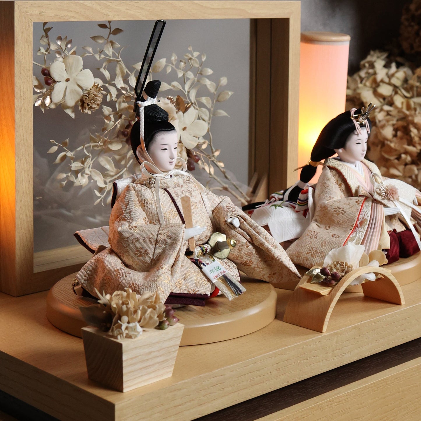 ゆうか（フレーム）　yuuka｜26雛人形収納飾り