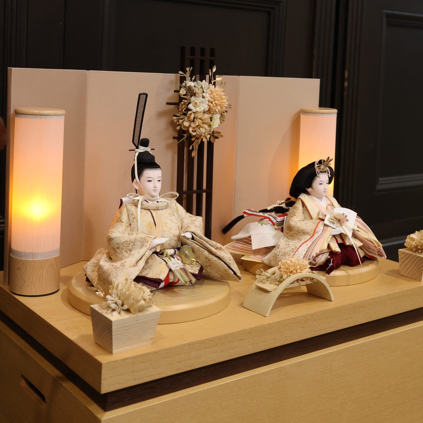 ゆうか（屏風）　yuuka｜26雛人形収納飾り