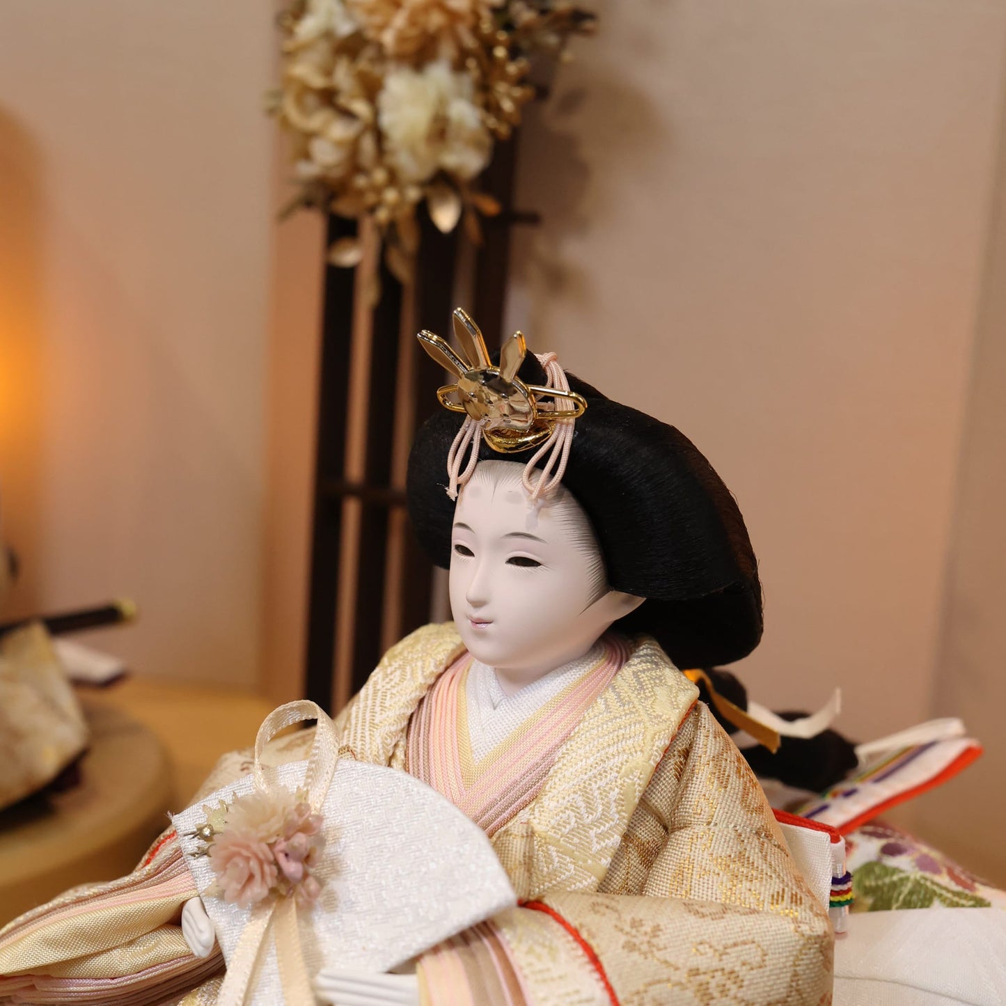 ゆうか（屏風）　yuuka｜26雛人形収納飾り