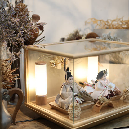 ゆうり　yuuri｜26雛人形ケース飾り