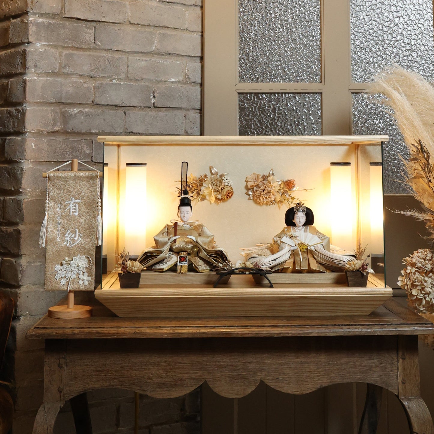 柚希　yuzuki｜26雛人形ケース飾り