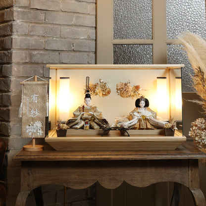 柚希　yuzuki｜26雛人形ケース飾り