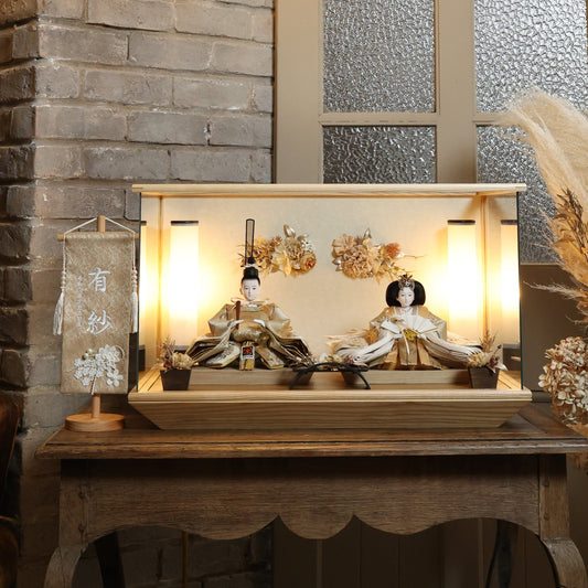 柚希　yuzuki｜26雛人形ケース飾り