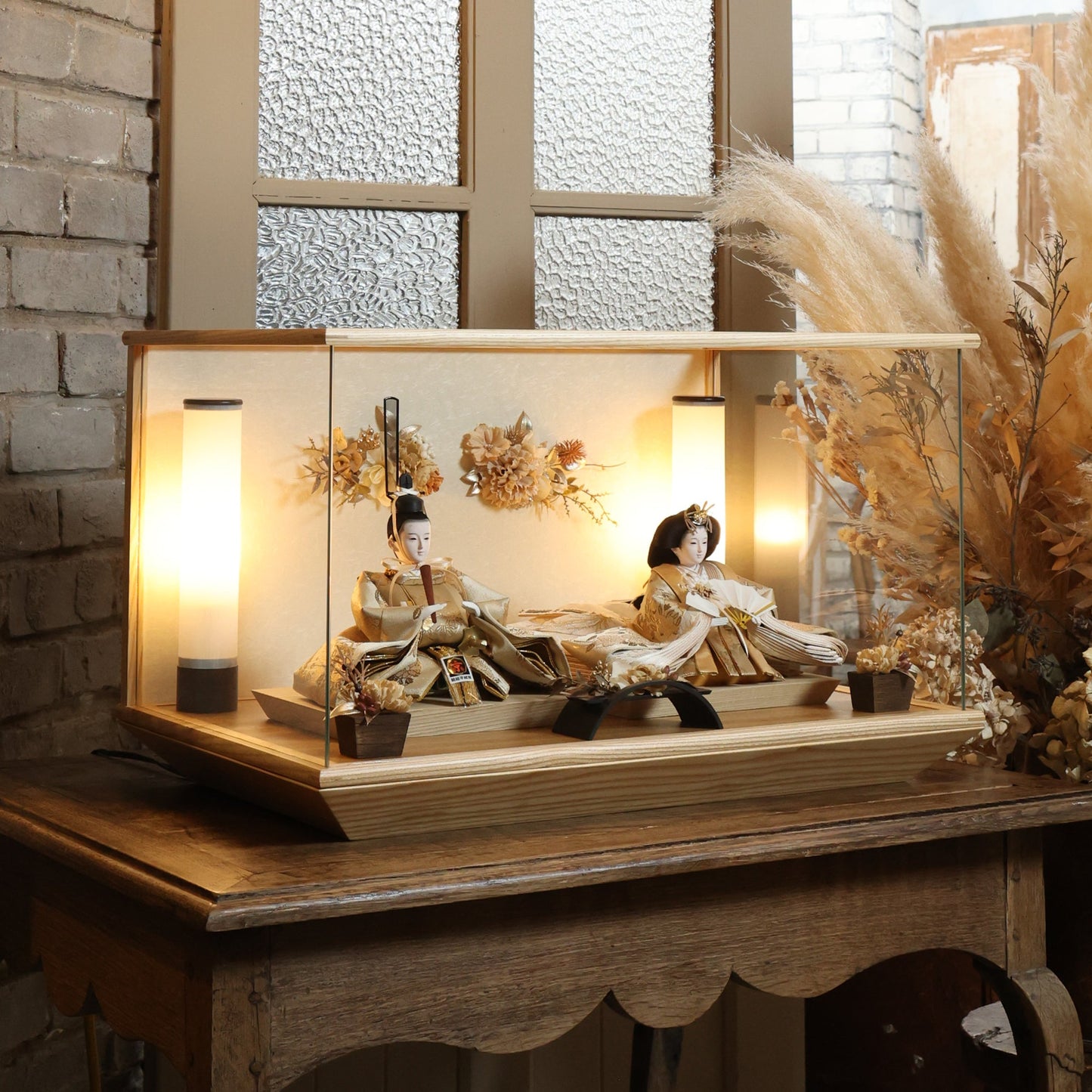 柚希　yuzuki｜26雛人形ケース飾り