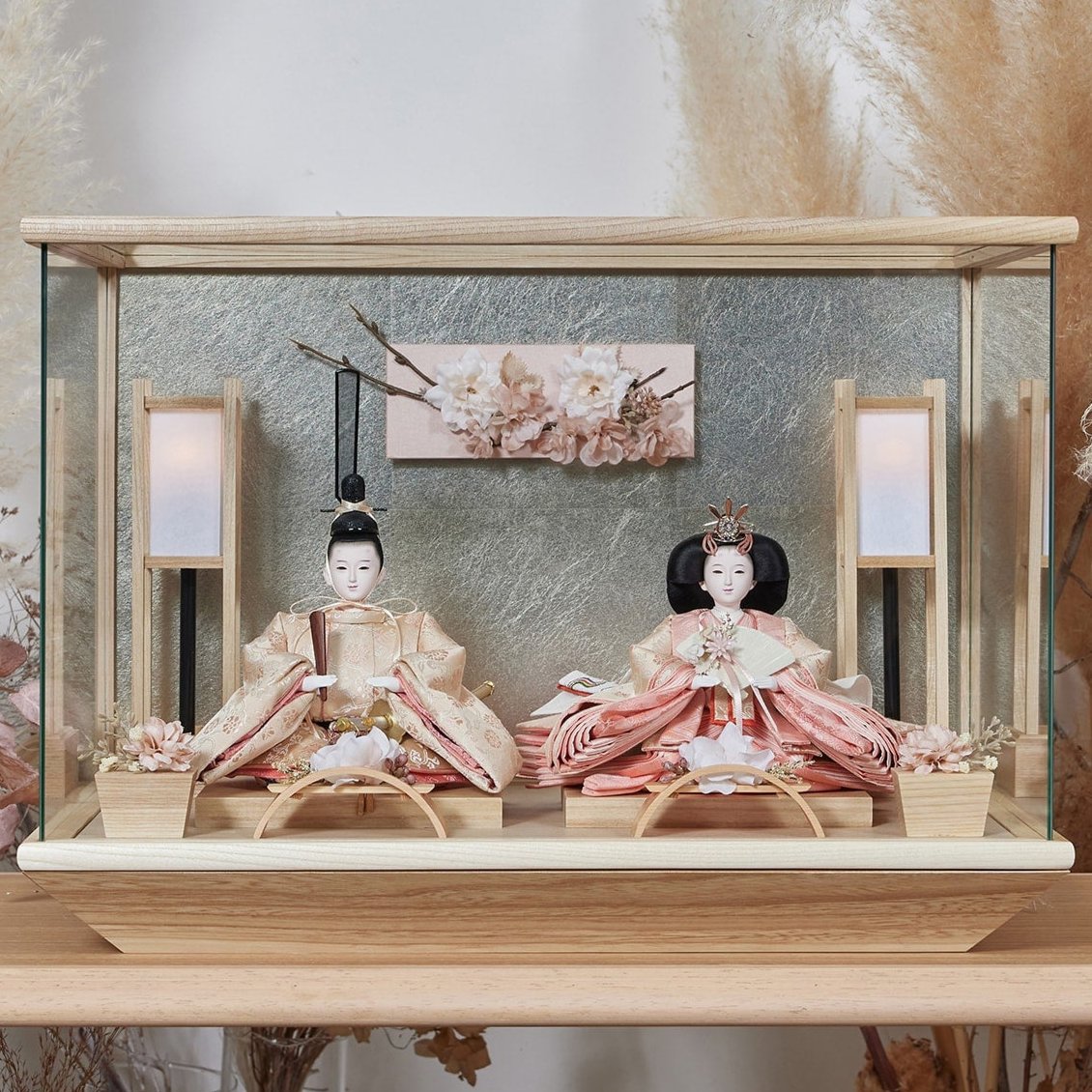 小出松寿作　瑞　zui｜26雛人形ケース飾り