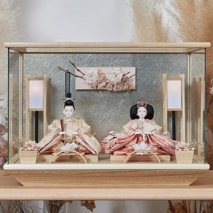 小出松寿作　瑞　zui｜26雛人形ケース飾り