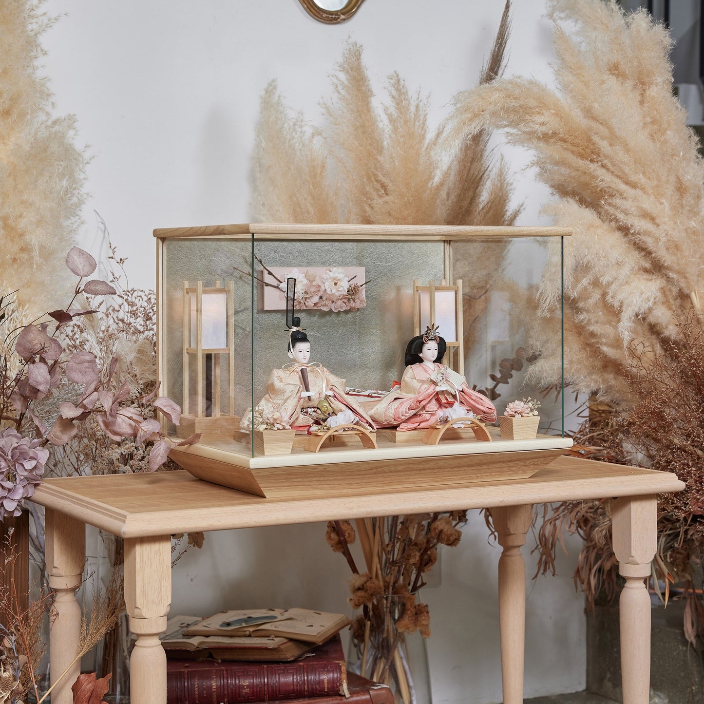 小出松寿作　瑞　zui｜26雛人形ケース飾り