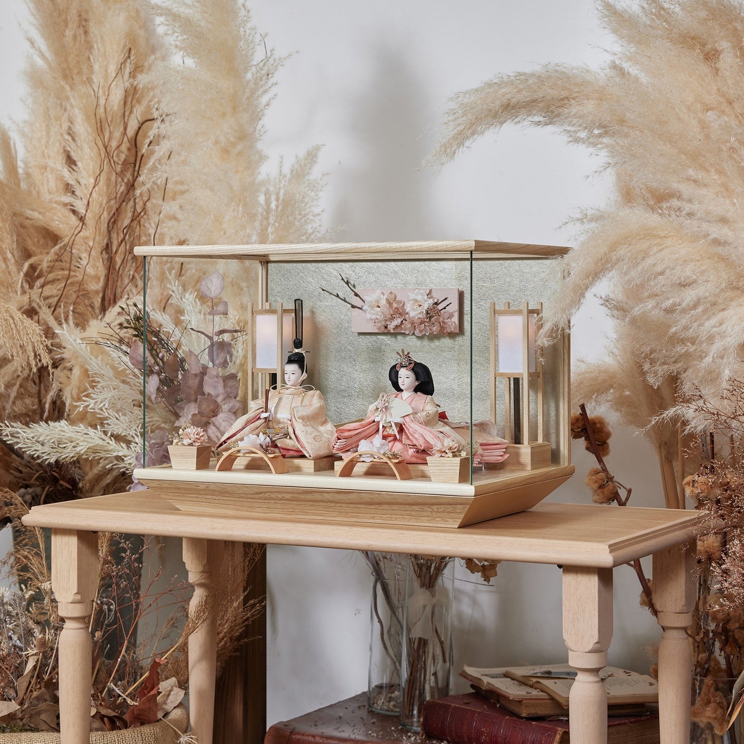 小出松寿作　瑞　zui｜26雛人形ケース飾り