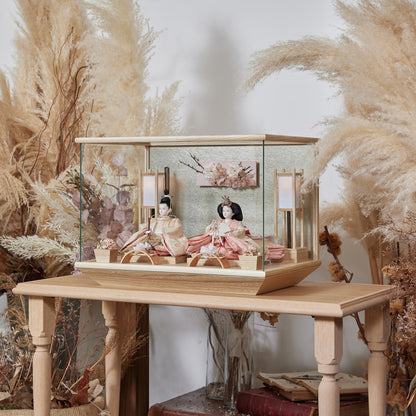 小出松寿作　瑞　zui｜26雛人形ケース飾り