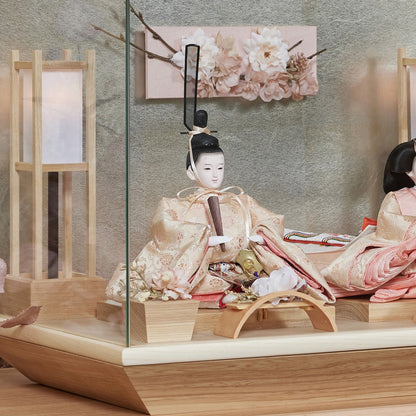 小出松寿作　瑞　zui｜26雛人形ケース飾り