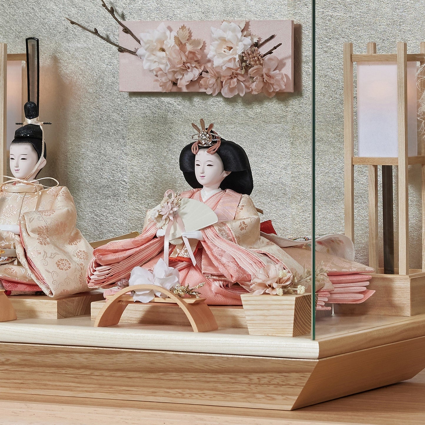 小出松寿作　瑞　zui｜26雛人形ケース飾り