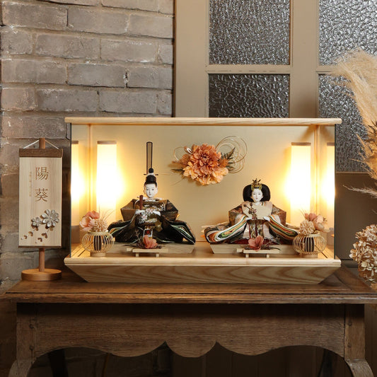 京都西陣袋帯　瑞花　zuika｜26雛人形ケース飾り