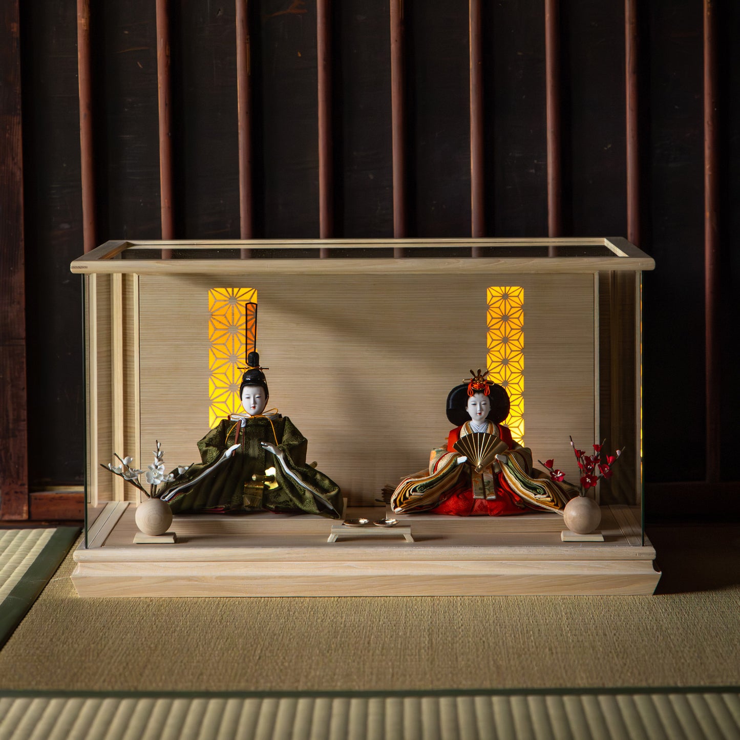 柑奈　kanna｜26雛人形ケース飾り