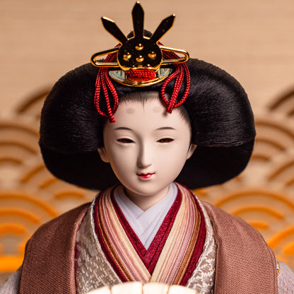 紺音　konon｜26雛人形ケース飾り