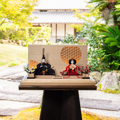 紅羽　kureha｜26雛人形ケース飾り