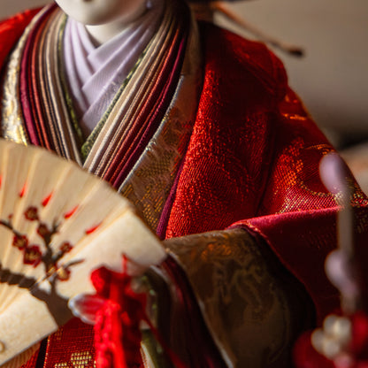 紅羽　kureha｜26雛人形ケース飾り