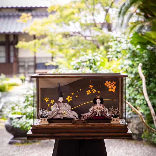 桃寧　momone｜26雛人形ケース飾り