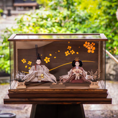 桃寧　momone｜26雛人形ケース飾り