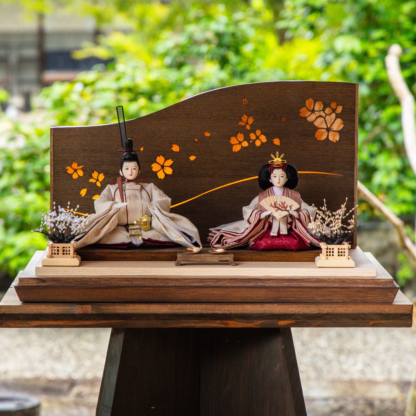 桃寧　momone｜26雛人形ケース飾り