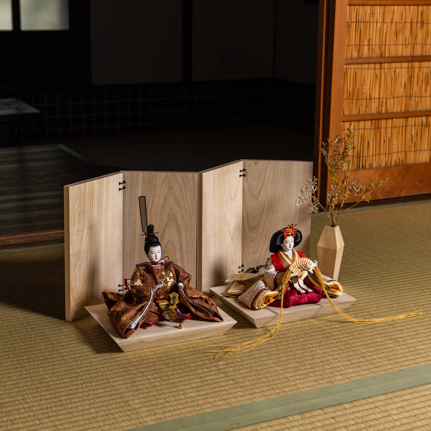 桜乙　oto｜26雛人形出し飾り