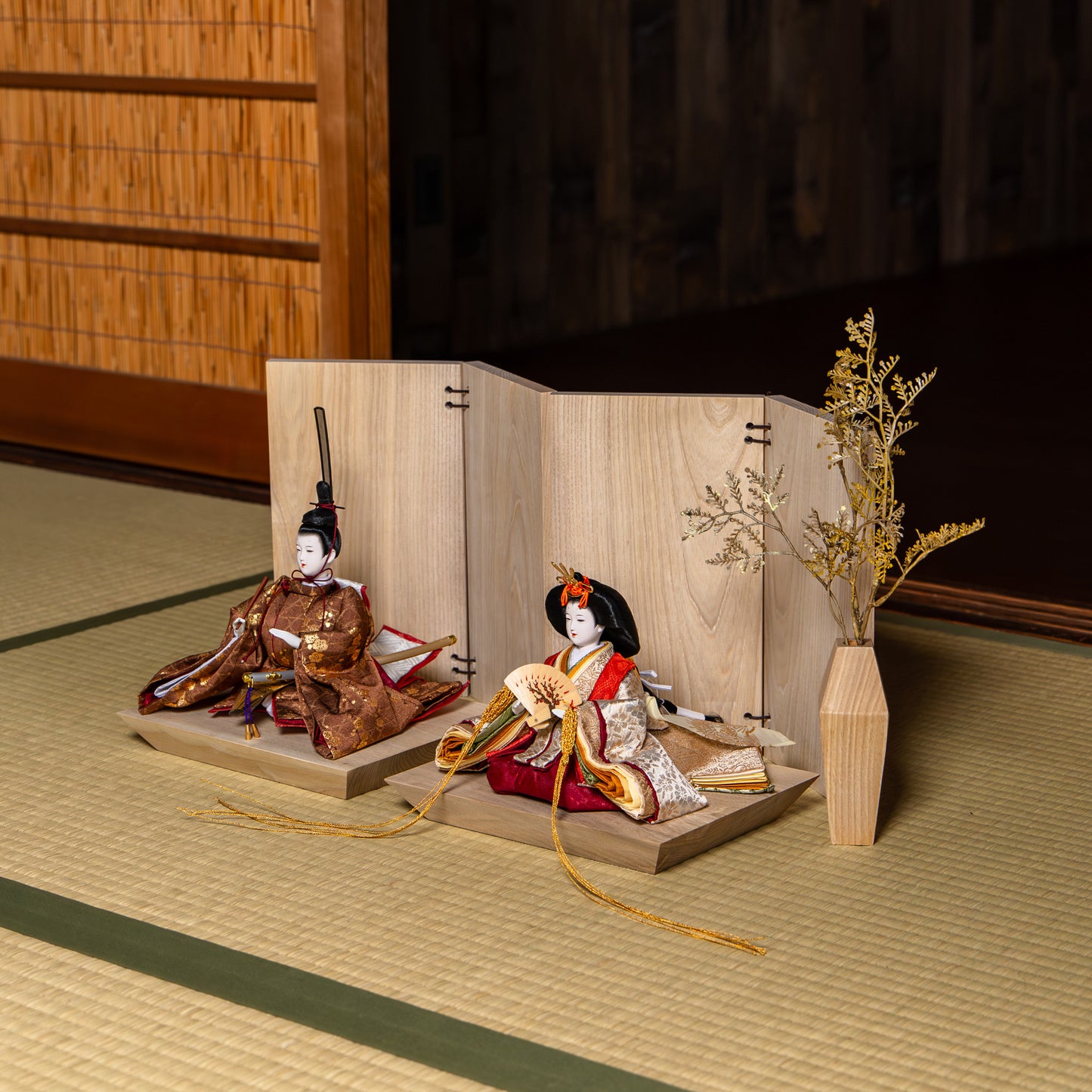 桜乙　oto｜26雛人形出し飾り