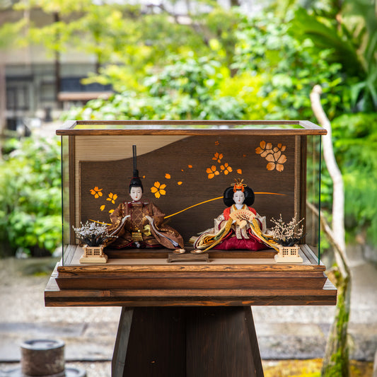 桜乙　oto｜26雛人形ケース飾り