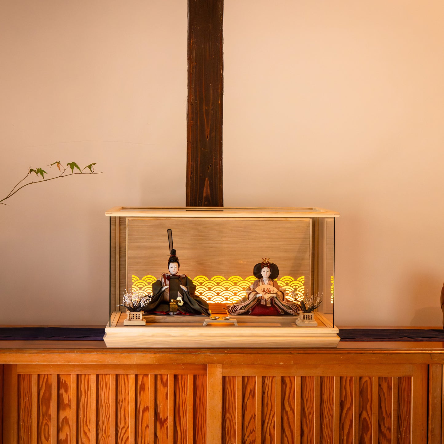 翠乃　suino｜26雛人形ケース飾り