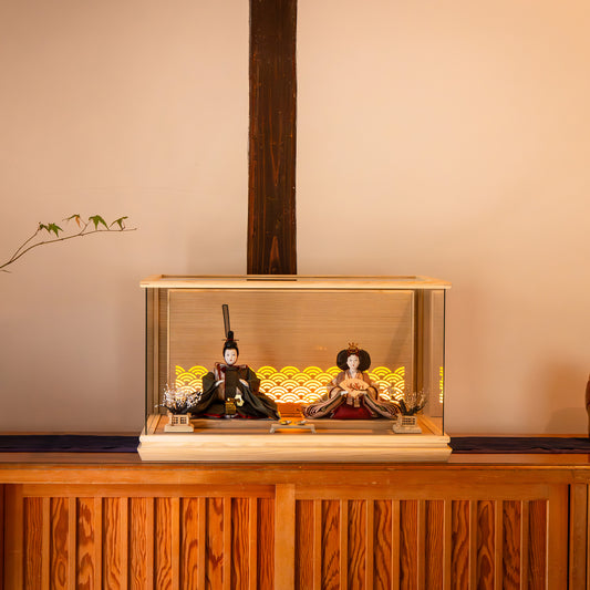 翠乃　suino｜26雛人形ケース飾り