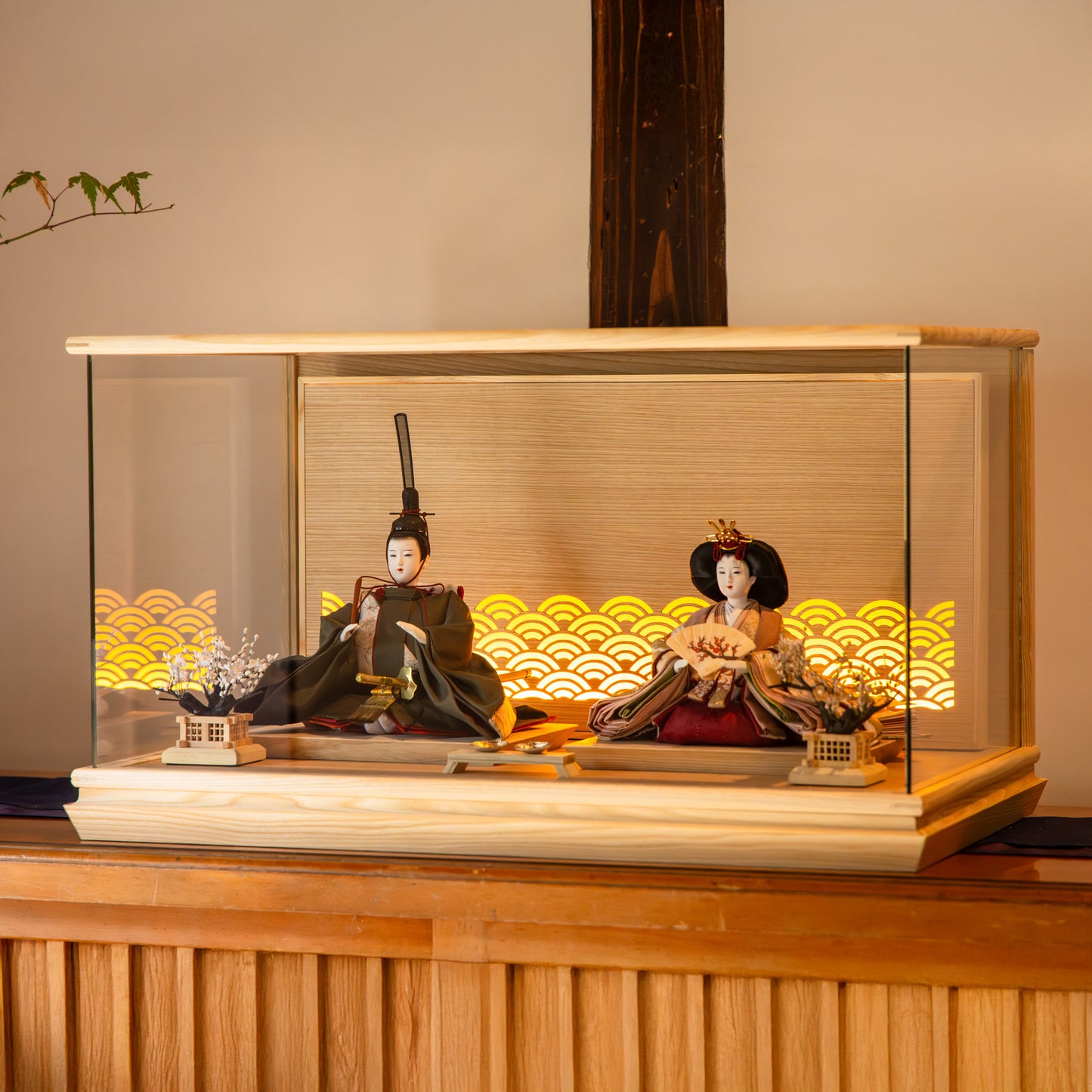 翠乃　suino｜26雛人形ケース飾り