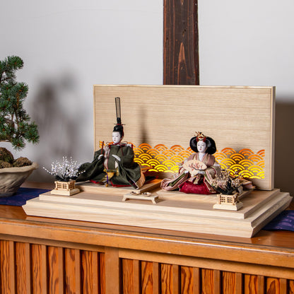 翠乃　suino｜26雛人形ケース飾り