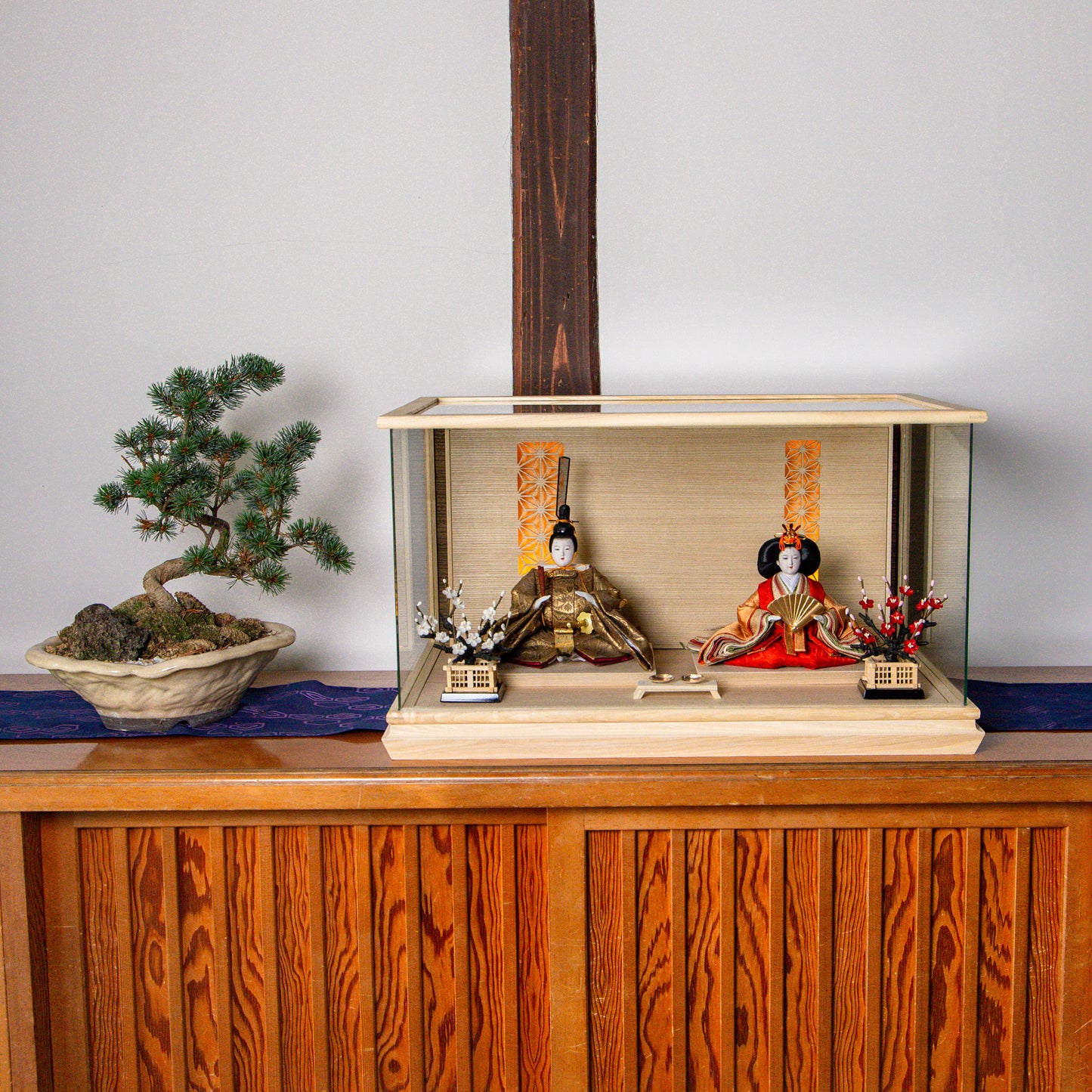 橙香　touka｜26雛人形ケース飾り