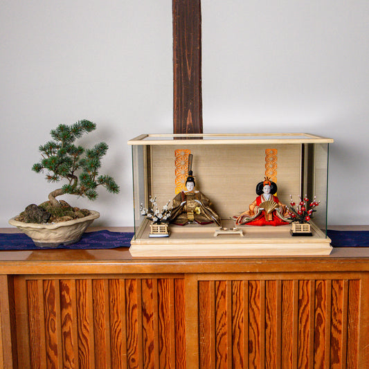 橙香　touka｜26雛人形ケース飾り